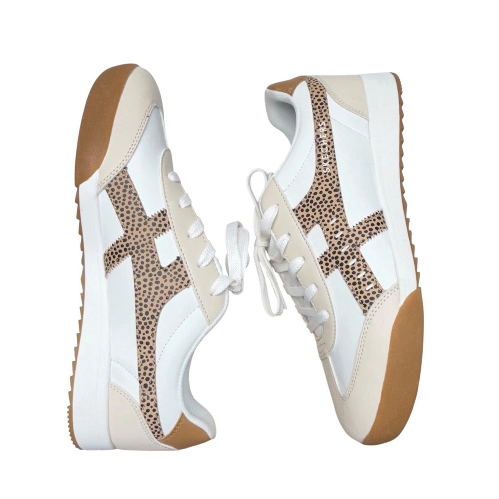 SKECHERS Zinger 2.0 Concrete Safari Sneaker Women's Size 8.5 New - Please Read